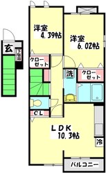 ブリーゼ霞台の物件間取画像